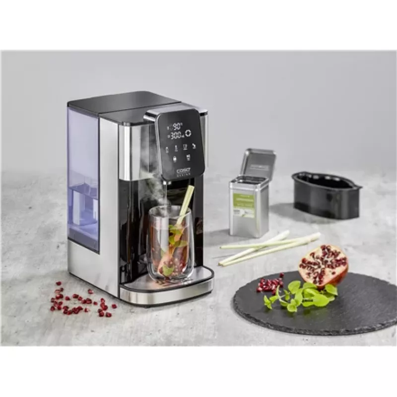 Elektrinis virdulys Caso Turbo Hot Water Dispenser HW 1660 — 4 L, 2600 W, juodas / nerūdijantis plienas