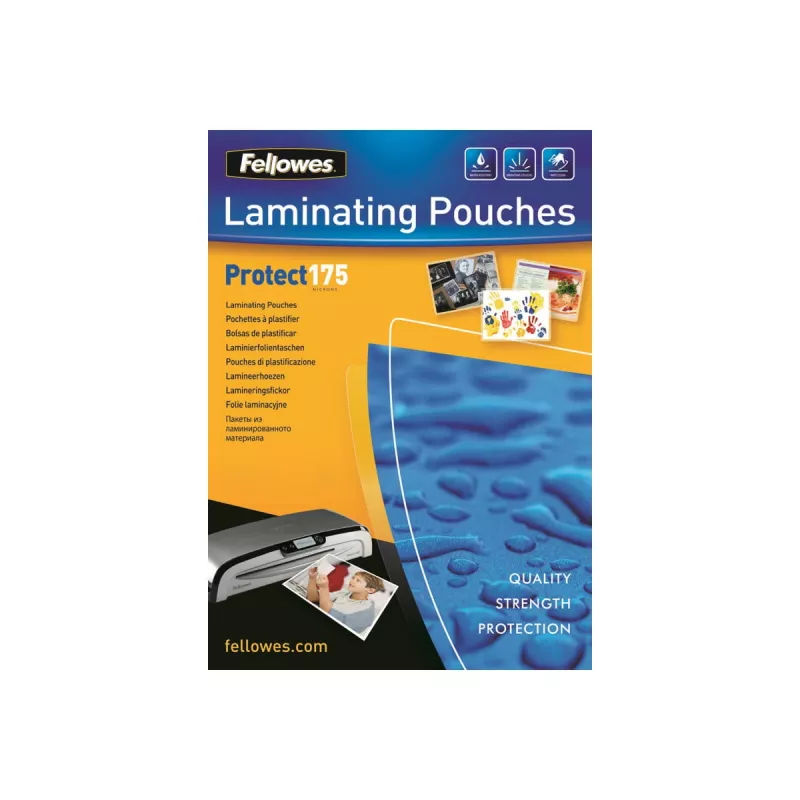 LAMINAVIMO PLĖVELĖ BLIZGI/A4 175 100 VNT. 5308703 FELLOWES