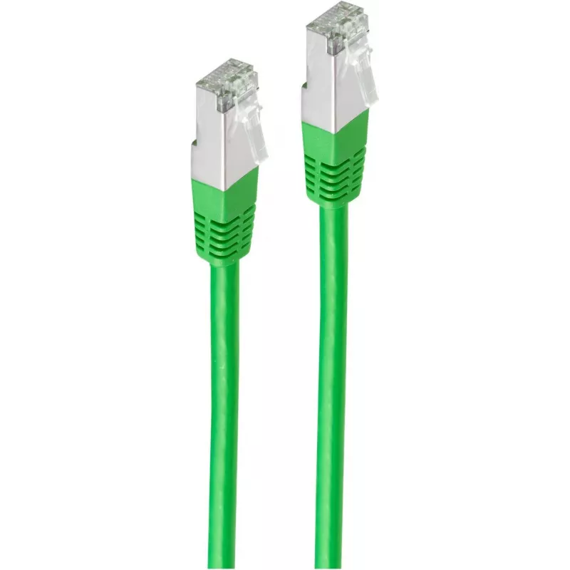ShiverPeaks BS75111-G tinklo kabelis 1m Cat5e F/UTP žalias