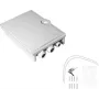 Tinklo kabelis Helos FTTH-Hausanschlussbox 372088 LC/QD SC/DX 24 skaidulų