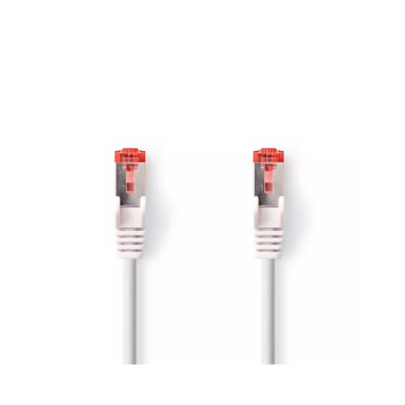 Tinklo kabelis Nedis CCGL85221WT025 RJ-45 Cat6 0,25 m Baltas
