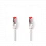 Tinklo kabelis Nedis CCGL85221WT025 RJ-45 Cat6 0,25 m Baltas