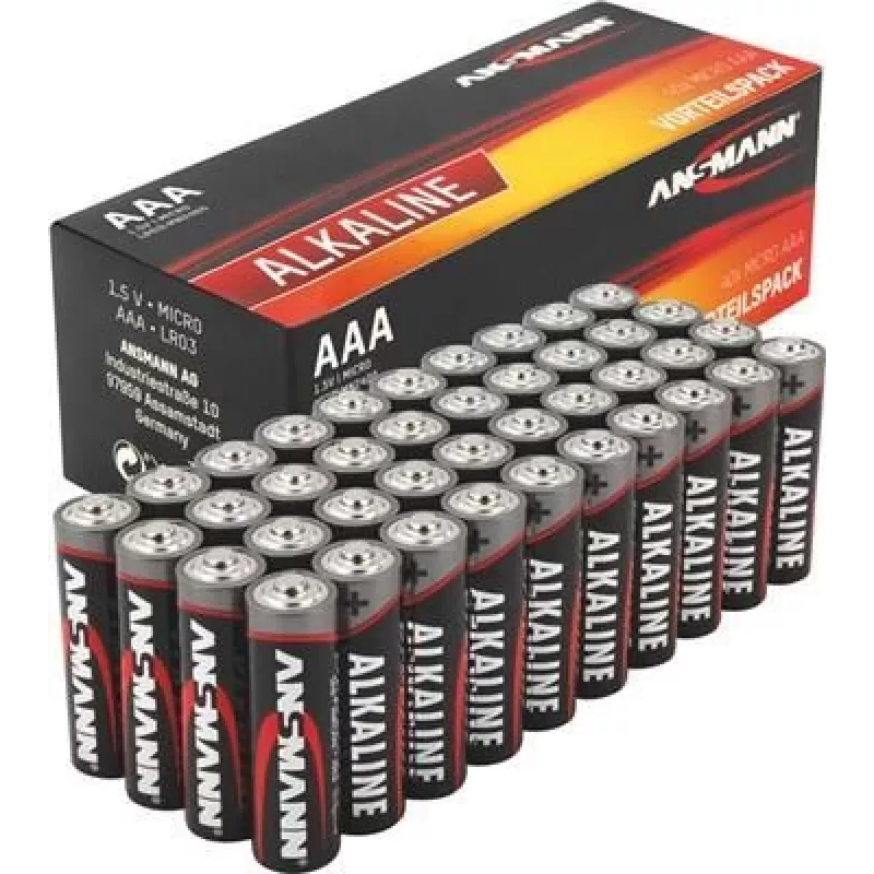 Ansmann Battery AA Raudona 40er - - Mignon - Battery - Mignon (AA)
