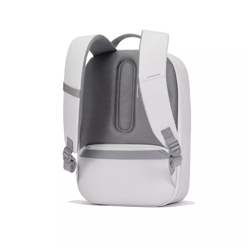 Kuprinė XDDESIGN Bobby Edge apsaugota nuo vagystės balta – 17 l, tinka 16 colių nešiojamam kompiuteriui, atspari vandeniui, 1,1 kg