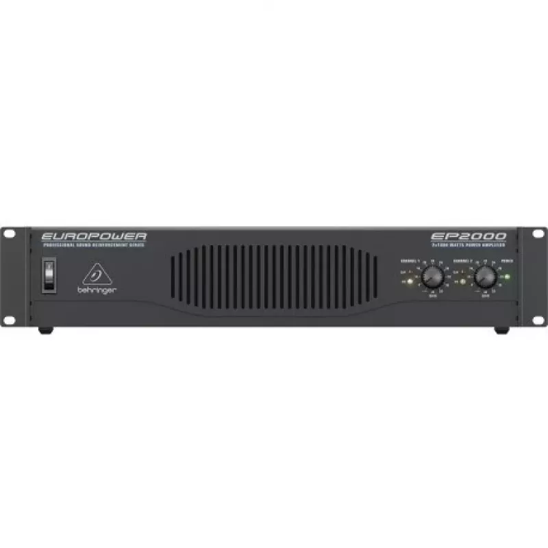 Behringer EP2000 garso stiprintuvas, spektakliams / scenai, juodas