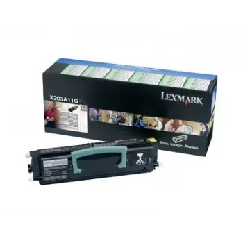 Lexmark Toneris X203A11G - Juodas - Talpa: 2 500 puslapių (X203A11G)