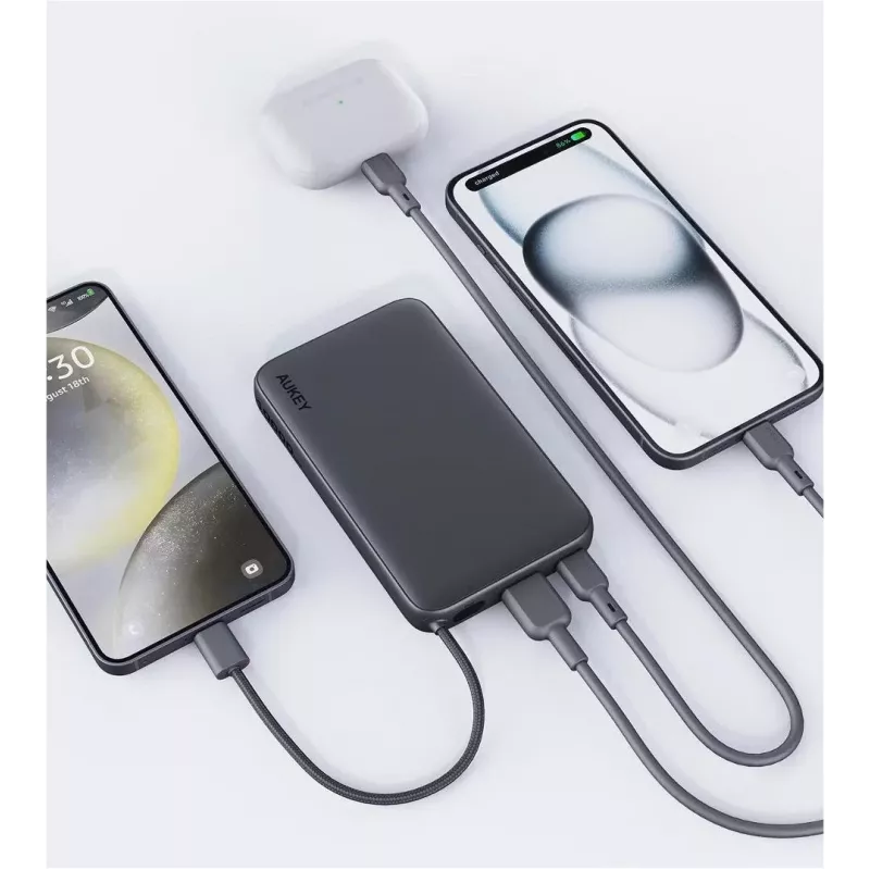 “PB-Y53P” išorinė baterija 10000 mAh 22,5 W 4xUSB