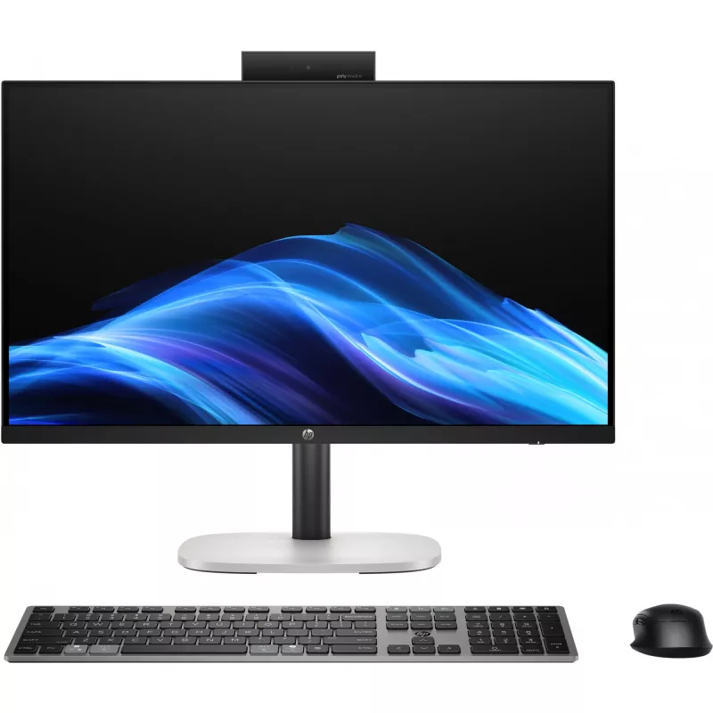 HP ProStudio 4 G1i AI PC - All-in-One (Complete Solution) - Core Ultra 7 265T / 1.5 GHz - RAM 16 GB - SSD 512 GB - NVMe - Intel Graphics - 1GbE, Wi-Fi 6E, Bluetooth 5.3 - WLAN: 802