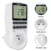 Elektroninis laikmatis QOLTEC PC0628 su LCD ekranu, 24 valandų atgalinė atskaita