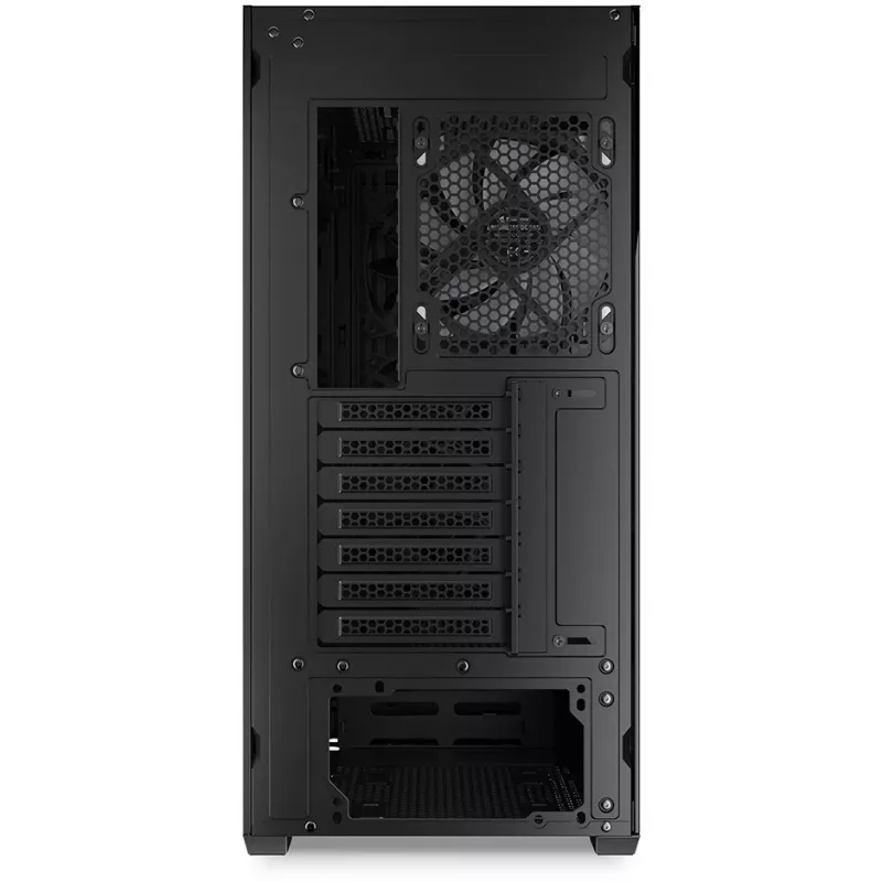 PC korpusas Sharkoon AK4W RGB Strip Midi Tower juodas