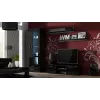 Cama TV stovas SOHO 140 juodas/juodas blizgus