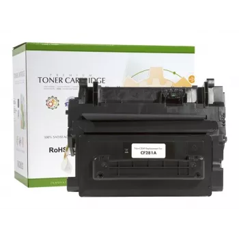 STATIC Toner kasetė, suderinama su HP CF281A, juoda, suderinama, 10 500 puslapių