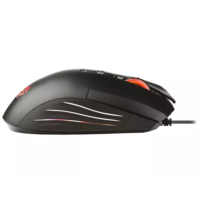 Žaidimų pelė TRACER Game Zone Odin RGB — iki 16000 DPI, laidinė, RGB apšvietimas