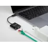 USB Type-C adapteris DeLOCK 66644 Gigabit LAN Power Delivery