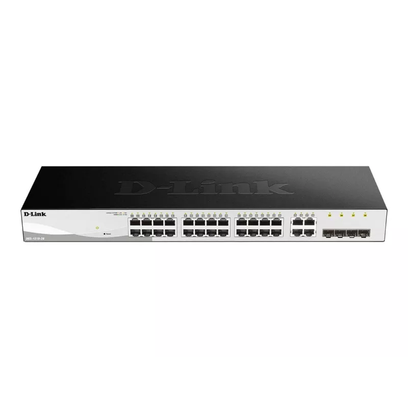 D-Link DGS-1210-28 Managed L2/L2+ 1U Juoda
