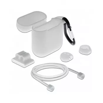 DeLOCK Apple AirPods priedų rinkinys, baltas