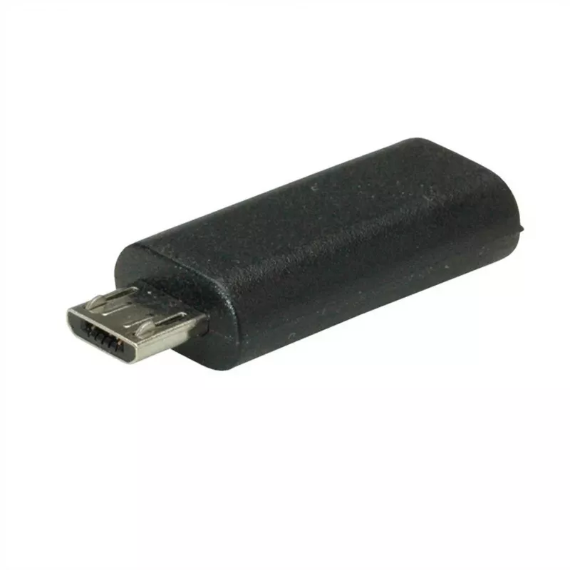 VALUE USB adapteris - USB-C (W) apgręžiamas į Micro-USB Type B (V)