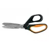 Žirklės Fiskars PowerArc tvirtos žirklės 26 cm, ergonomiška rankena, pjovimas tvirtoms medžiagoms