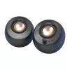 CREATIVE Pebble X 2.0 USB-C kompiuteriniai garsiakalbiai su reguliuojamu RGB apšvietimu, Bluetooth 5.3, USB garsu, iki 15 W RMS galia, skirti PC ir Mac