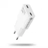 Maitinimo adapteris everActive SC-385Q Super plonas QC 4 Fast Charging — USB greitasis įkroviklis, kompaktiško dizaino