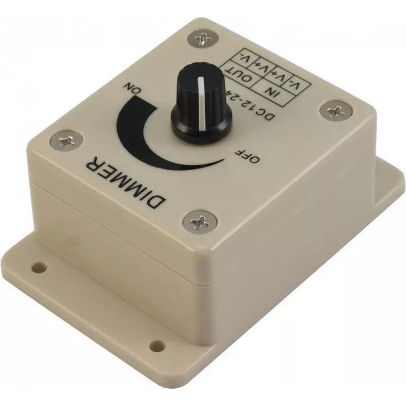 LED juostos valdiklis EUROLITE 50531109 vienspalvis, skirtas 12 V / 24 V LED juostoms