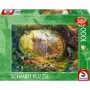 Dėlionė 1000 dalių, Schmidt Spiele Pasakų pilis ir miško magija