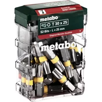 Atsuktuvų antgalių rinkinys Metabo SP T30 25 mm, 25 vnt.