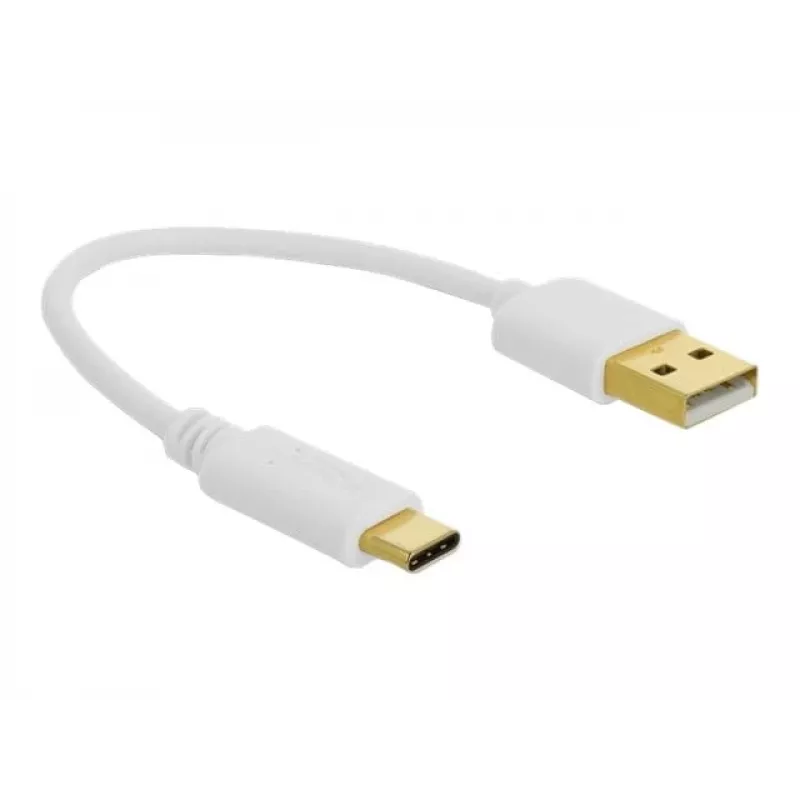 USB įkrovimo laidas DeLOCK Type-A į USB Type-C 15 cm