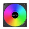 Montech GF120R V2 ARGB kompiuterio korpuso ventiliatoriaus modulis 12 cm juodas 1 vnt.