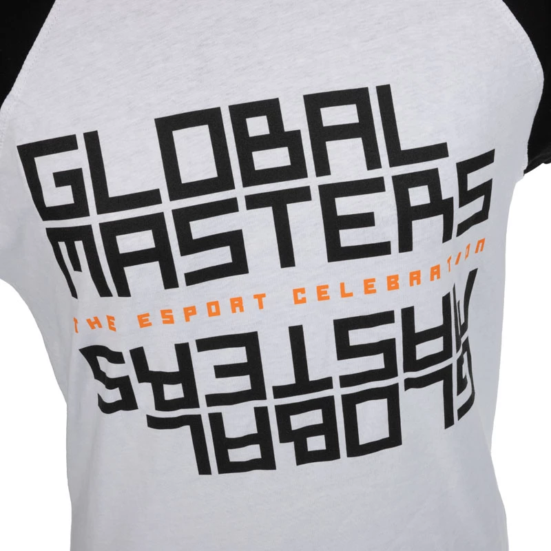 Global Masters marškinėliai GM Text - balti (XL)