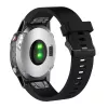Silikoninis laikrodžio dirželis FIXED, skirtas Garmin QuickFit 20 mm, juodas