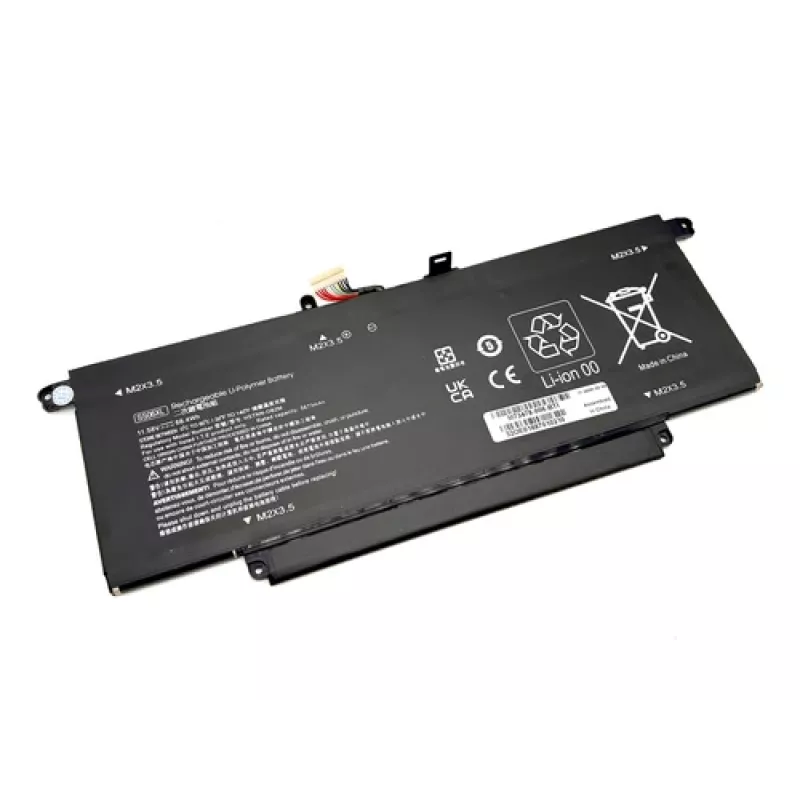 Pakaitinė 6 elementų baterija, skirta HP Elite Dragonfly G3, Li-Ion 5673 mAh, 11,58 V, 68,4 Wh, juoda