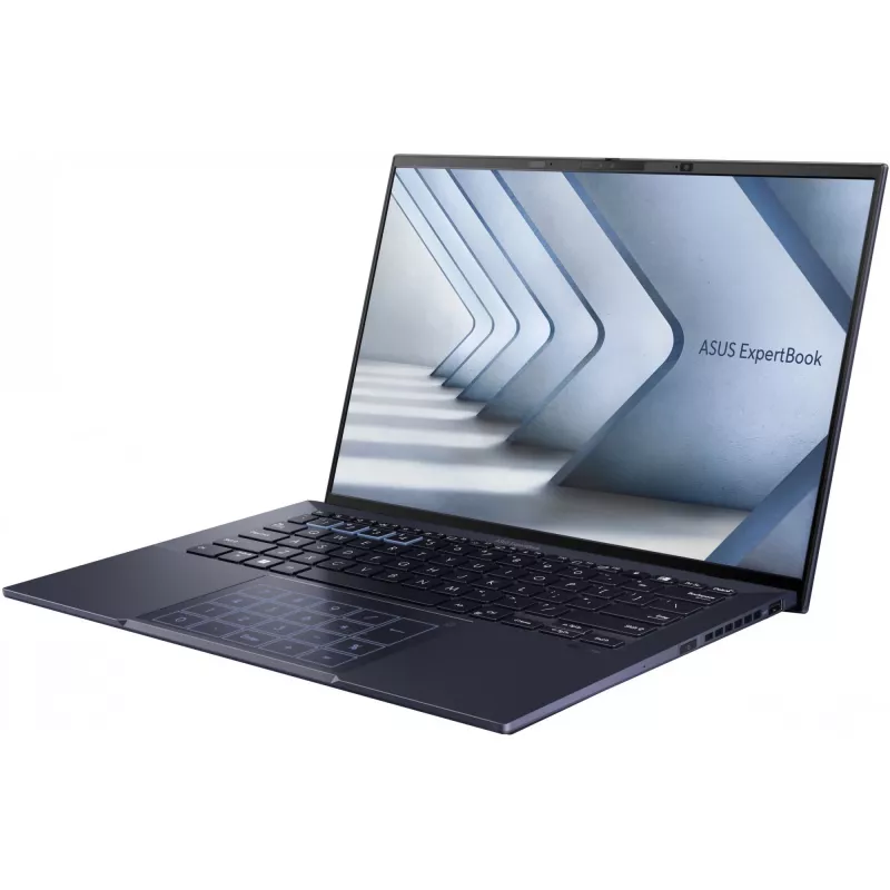 ASUS ExpertBook B9 OLED B9403CVAR-PP1735X Intel Core 7 150U nešiojamas kompiuteris 35,6 cm (14 colių) WQXGA+ 16 GB LPDDR5x-SDRAM 512 GB SSD Wi-Fi 6E (802.11ax) Windows 11 Pro vokiška juoda