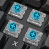 Sharkoon PureWriter W65 klaviatūra, žaidimams, belaidė RF, QWERTZ, vokiška, juoda