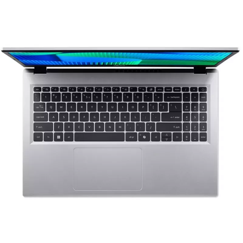 Nešiojamas kompiuteris Acer Extensa 15 EX215-57-TCO-3290 Intel i3-1315U 15.6 col. FHD 8GB DDR5 256GB SSD Wi‑Fi 6 Windows 11 Pro Education Sidabrinis