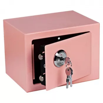 Extralink Home | Home Safe | office, raktų saugykla, seifas, rožinė, S-404