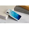 Išmaniojo telefono dėklas iKins iPhone XS/S mėlynas ežeras baltas
