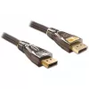 DisplayPort laidas DeLOCK 82770 1 m juoda ruda