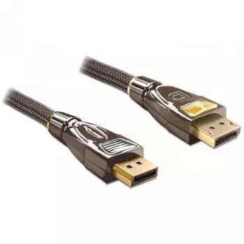 DisplayPort laidas DeLOCK 82770 1 m juoda ruda