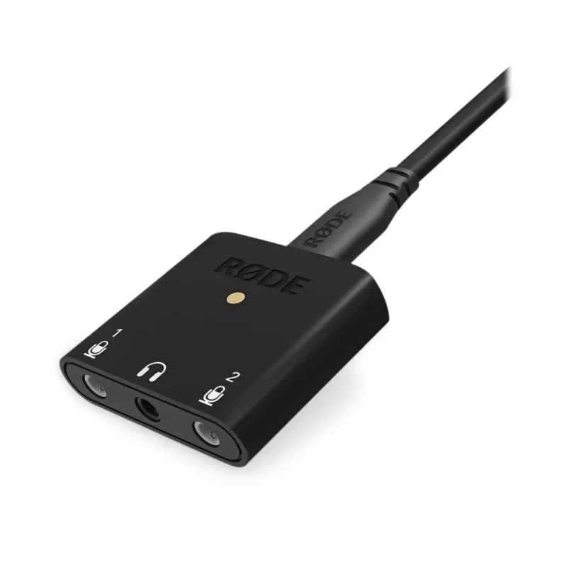 RØDE AI-Micro garso sąsaja Dviejų kanalų 24 bit 48 kHz Juoda