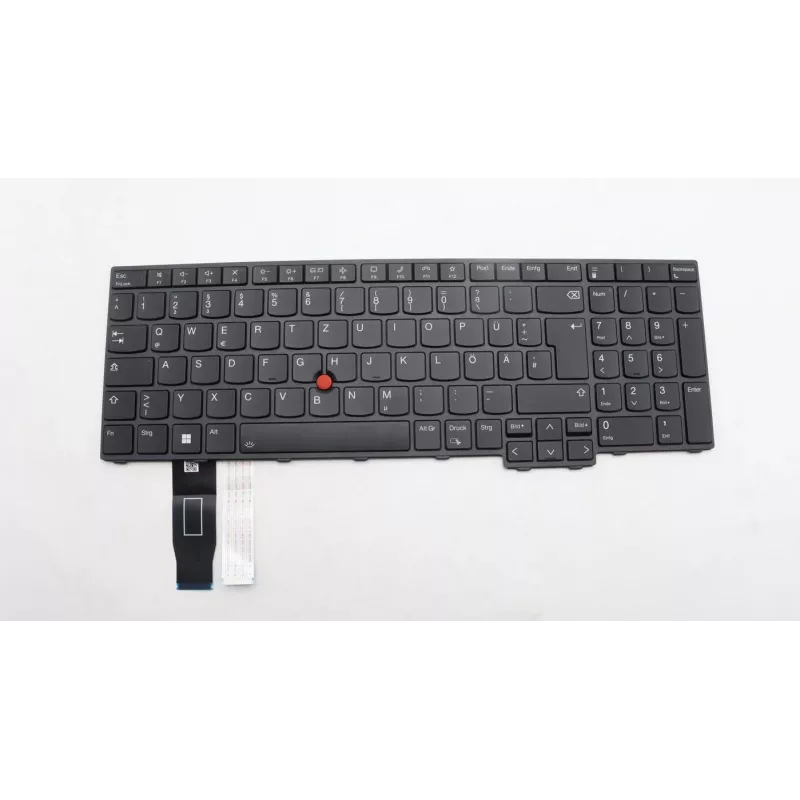 Klaviatūra Lenovo 5N21K05015 apšviesta, skirta ThinkPad T16 Gen 2