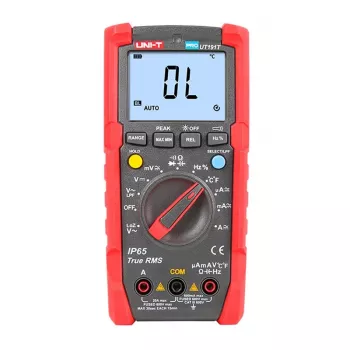Skaitmeninis multimetras Unit UT191T True RMS, iki 1000 V ir 10 A
