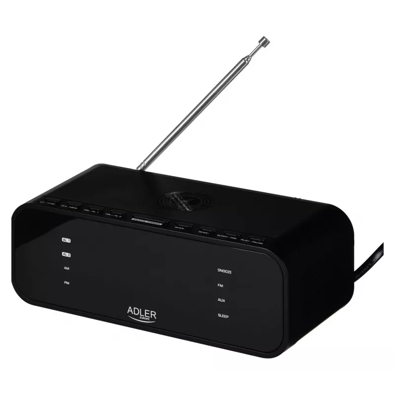 Ceas Cu Radio, Alarma Si Incarcator Wireless Adler AD 1192B