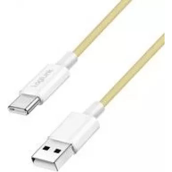 LogiLink USB 2.0 Type-C laidas C/M į A/M 60W geltonas 1,5 m