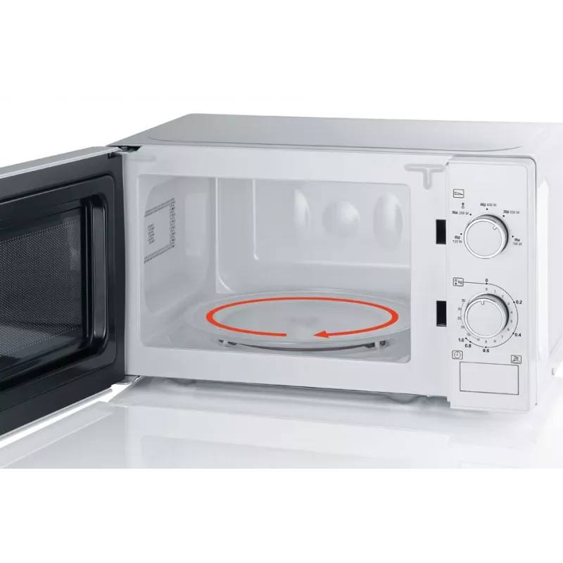 Severin MW 7770 mikrobangų krosnelė Balta Solo mikrobangų krosnelė Pastatoma 20 L 700 W