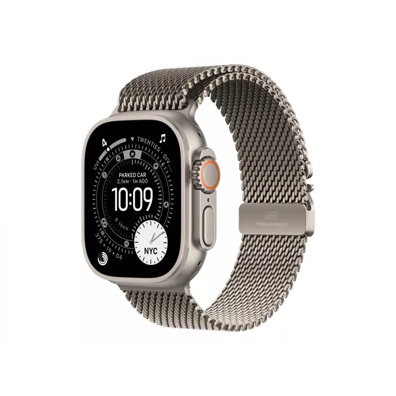 Juosta Apple MGHP4ZM/A išmaniesiems priedams, natūralus titanas, 49 mm