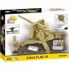Cobi kaladėlių modelio rinkinys 8,8 cm Flak 18 — 232 detalės, mastelis 1:35