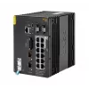Hewlett Packard Enterprise HPE Aruba 4100i - jungiklis - 8 x 10/100/1000 (PoE 4 klasė) + 4 x 10/100/1000 (PoE 6 klasė) + 2 x SFP+ - montuojamas ant DIN bėgio - PoE 4 klasė / PoE 6 klasė