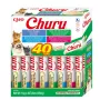 Drėgnos skanėstai katėms INABA Churu Variety Box — Tunas, 40 × 14 g pastos pakelių, be grūdų, be glitimo