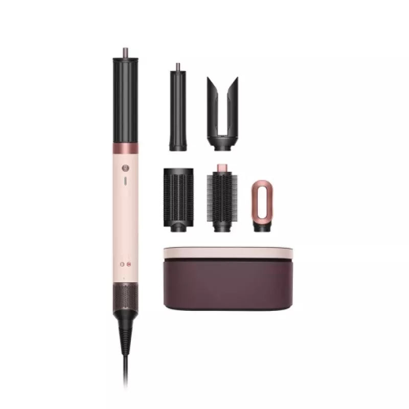 Airwrap Co-anda2x tiesus + Wavy , Multistyler creme/roségold, Bluetooth, 1.700 Watt